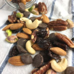 A scattering of trail mix