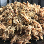 A bowl of pulled pork
