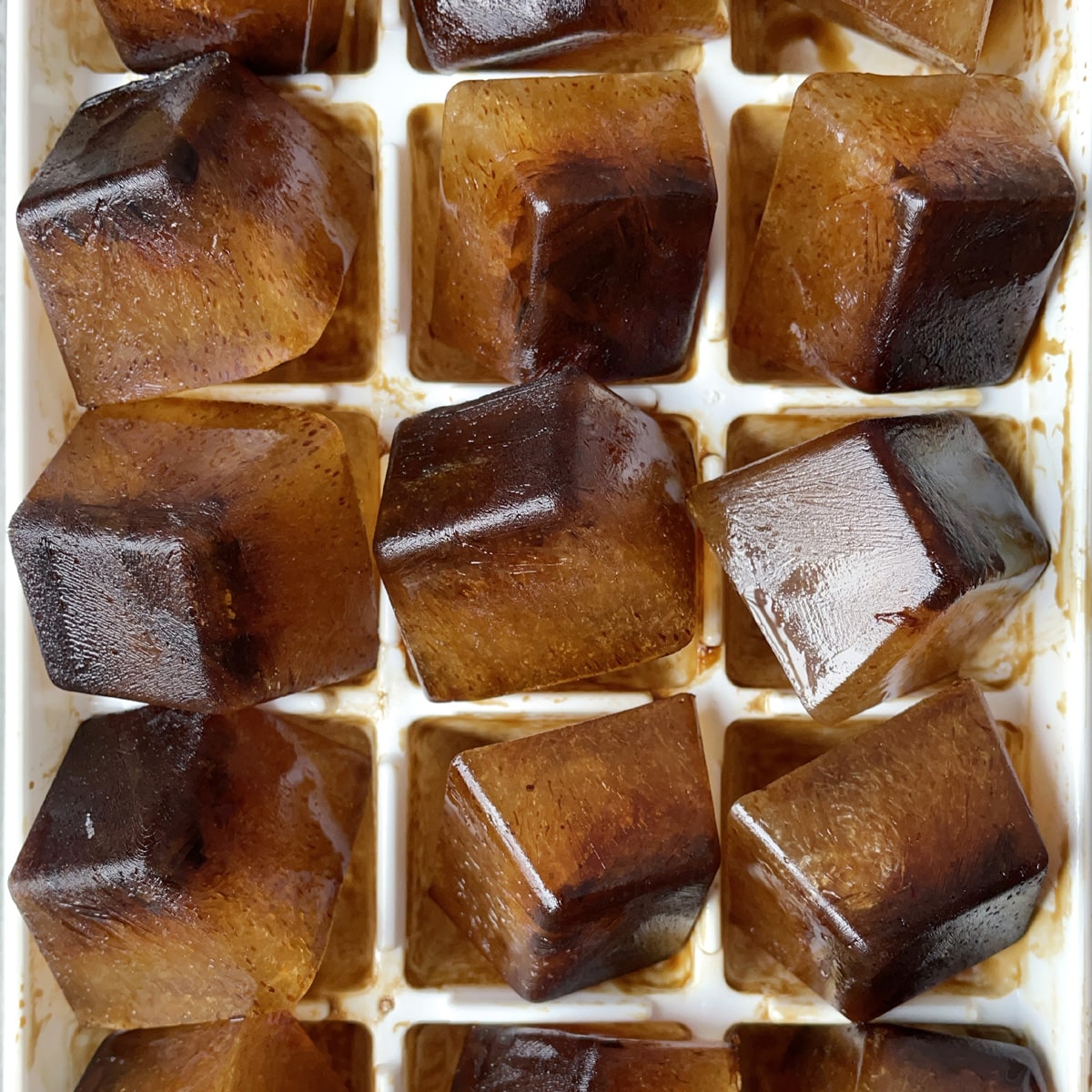 Cold-Brewed Coffee Ice Cubes