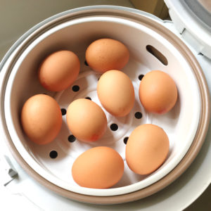 Cook Eggs In A Rice Cooker