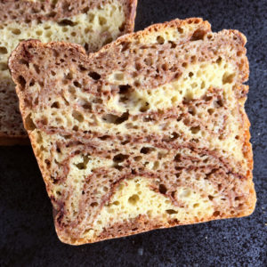 Gluten-Free Cinnamon Marble Bread