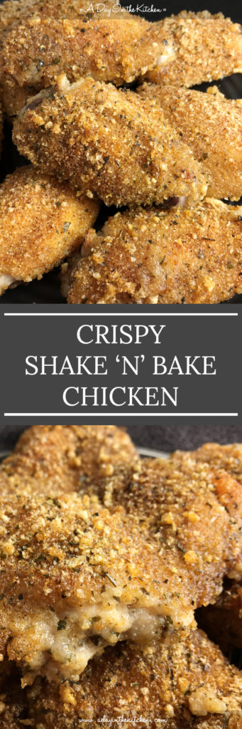 Crispy Shake N Bake Chicken | A Day in the Kitchen