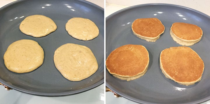 How to make almond pancakes