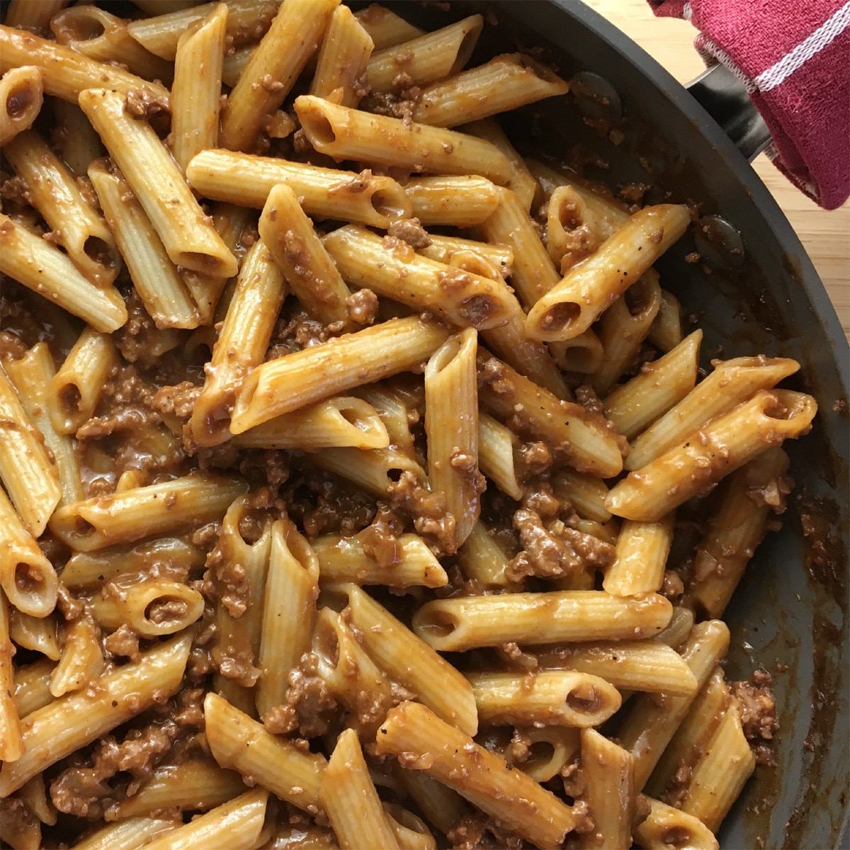 Penne Alla Vodka Recipe With Ground Beef And Mushrooms | Deporecipe.co