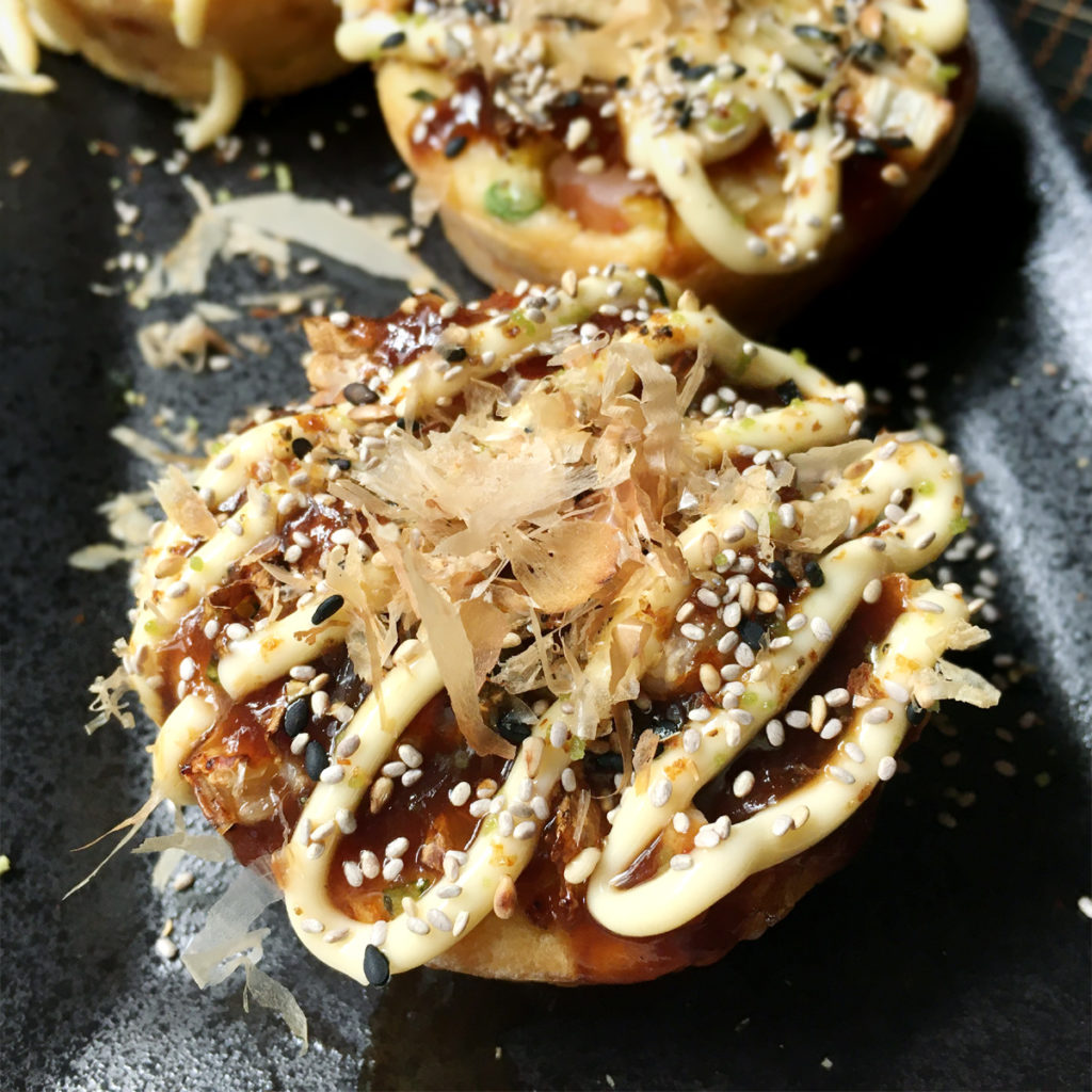 Okonomiyaki Bites.
